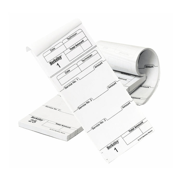 Nail Salon - Ticket Check Book - TB102 (10 Pack)