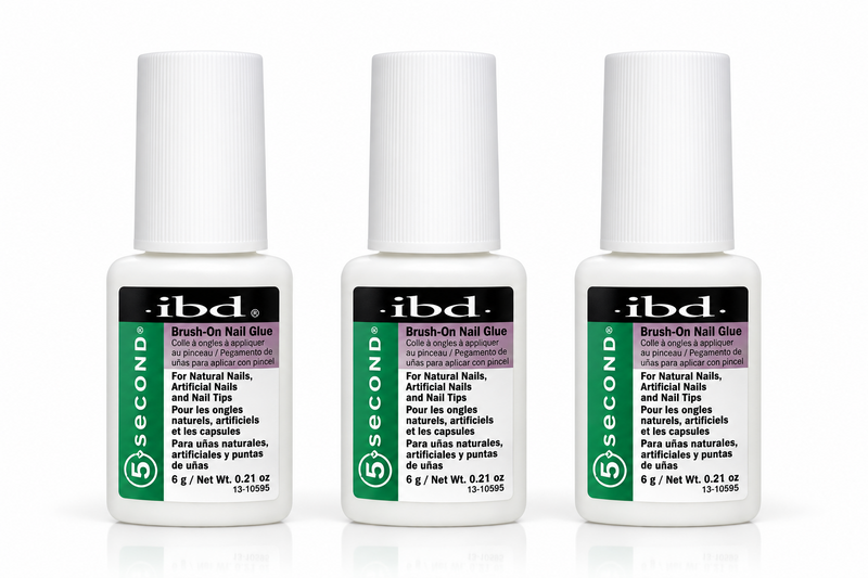 Ibd - 5-Second - Brush-On - Nail Glue (12 Pcs)