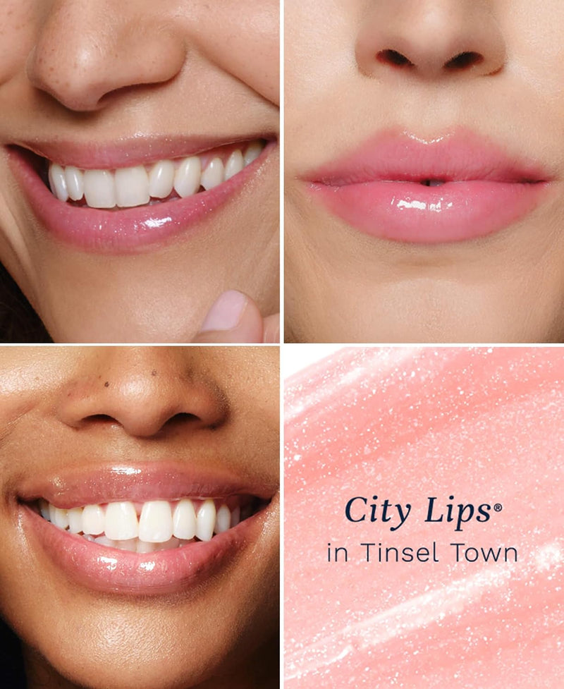 City Beauty - Hyaluronic Acid - Lips Plumping - Lip Gloss - Tinsel Town