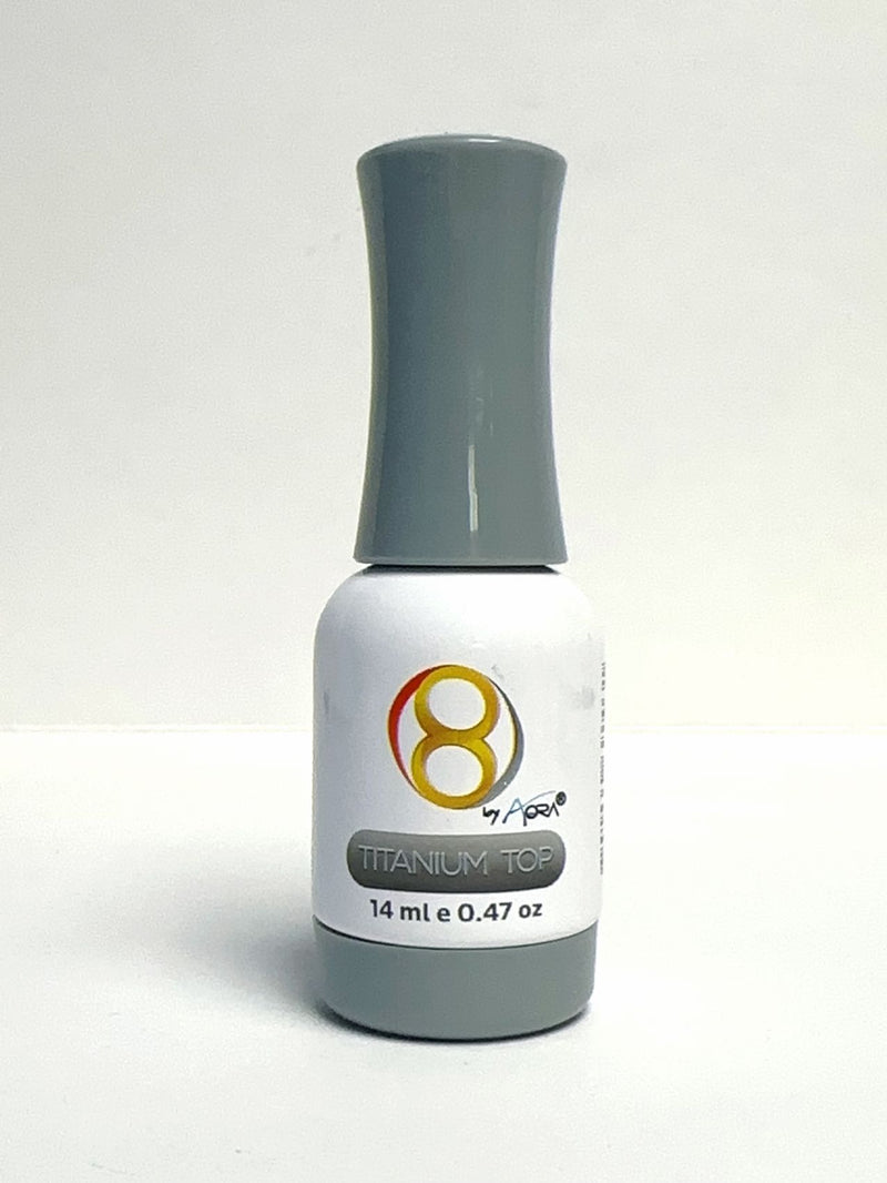 Aora Titanium Top Gel For Gel & Chrome Powder 0.47oz
