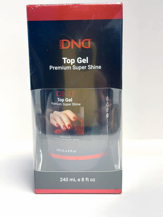 DND Premium Super Shine Top Gel 8 Fl oz (No Cleanse)