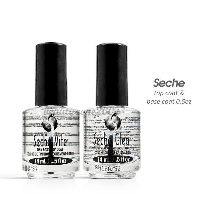 Seche - Dry Fast Top Coat/Clear Base Coat Duo