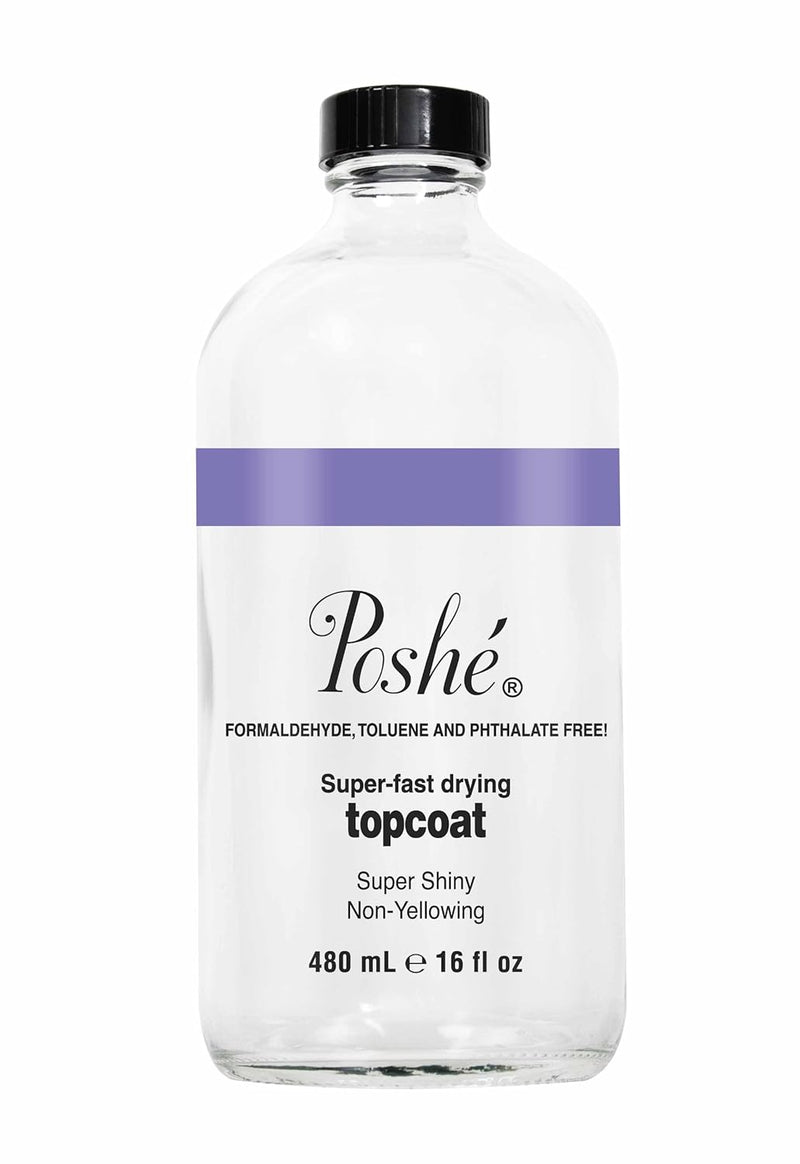 Poshe - Super Fast Drying Top Coat 16 oz