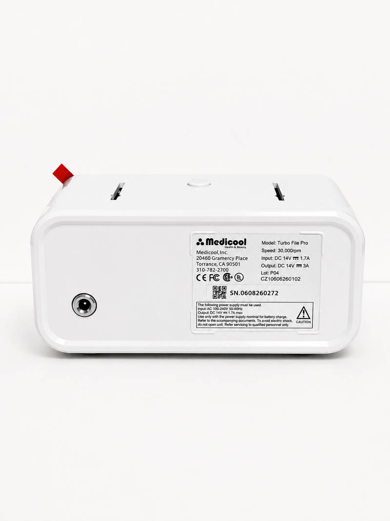 Medicool - Turbo Pro File II Electric Nail Filing Drill