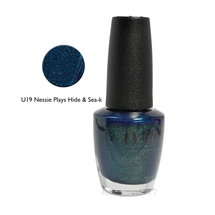 OPI Nail Lacquer U19 Nessie Plays Hide & Sea-K