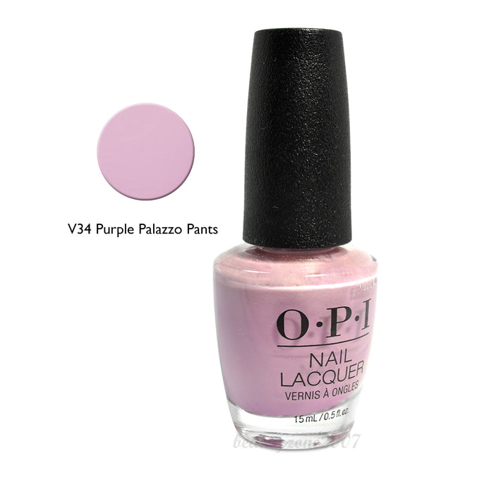 OPI Nail Lacquer V34 Purple Palazzo Pants 0.5oz