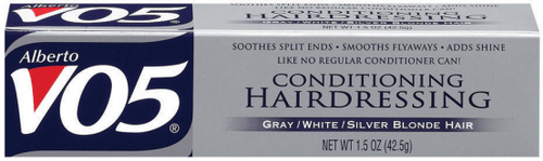 VO5 Conditioning Hairdressing for Gray/White/Silver Hair 1.5oz