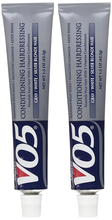 VO5 - Conditioning Hairdressing For Gray/White/Silver Blonde H 1.5 oz (2 Pack)