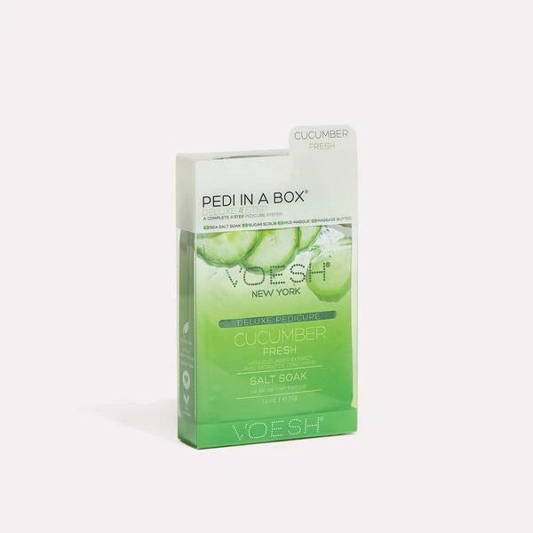 Voesh - Pedi in a Box Deluxe 4 Step - Cucumber Fresh (6 Pack)