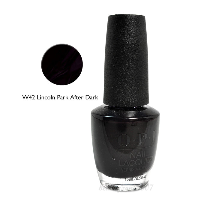 OPI Nail Lacquer W42 Lincoln Park After Dark 0.5oz