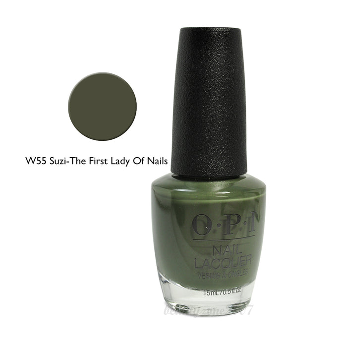 OPI Nail Lacquer W55 Suz The First Lady Of Nails