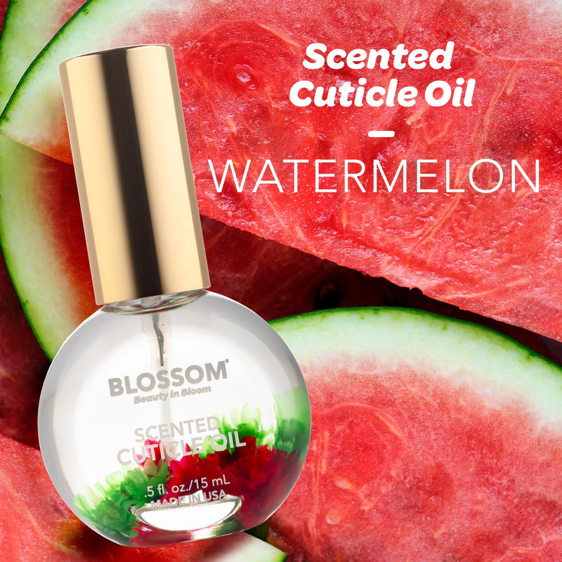 Blossom - Cuticle Oil - Watermelon 0.5 oz (2 Pack)