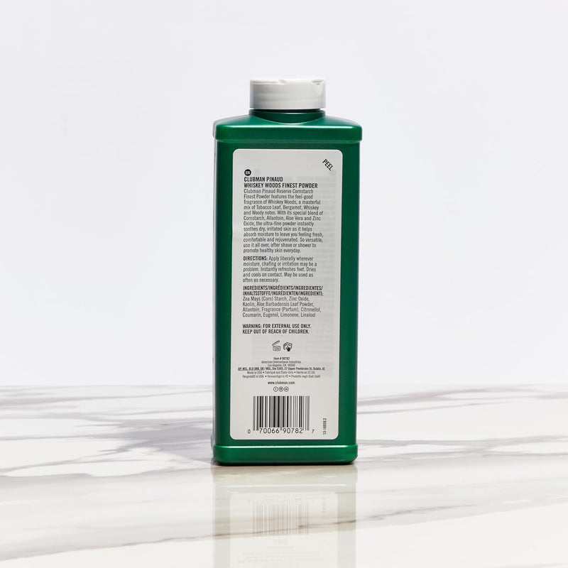 Clubman Pinaud - Finest Body Powder 9 oz (3 Pack)