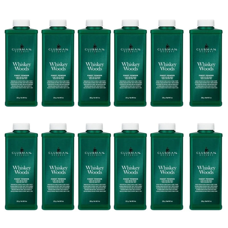 Clubman Pinaud - Finest Body Powder 9 oz (12 Pack)