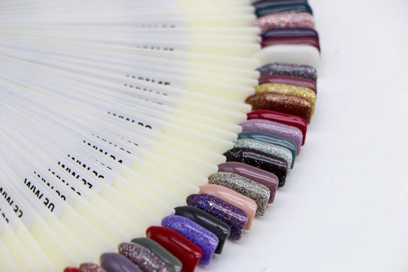 SNS Winter Wonderland Collection Color Swatches / Color Chart / Color Sample