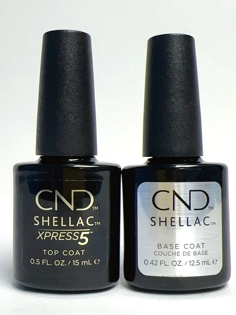 CND Shellac - Xpress5 Capa superior + base (0,42 oz)
