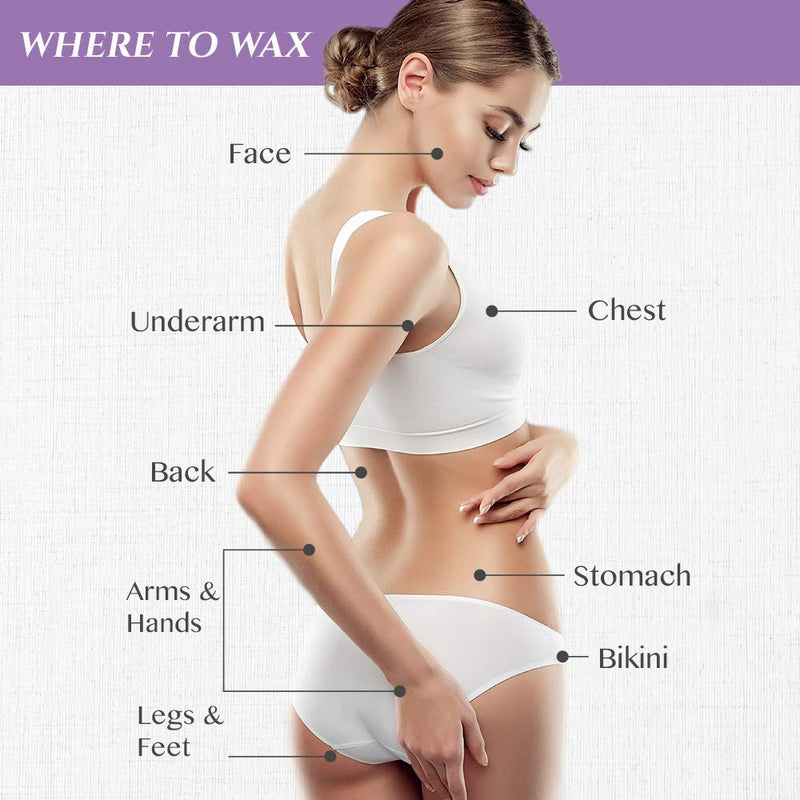 Satin Smooth - Zinc Oxide Hair Removal Wax 14oz (Pack of 12)