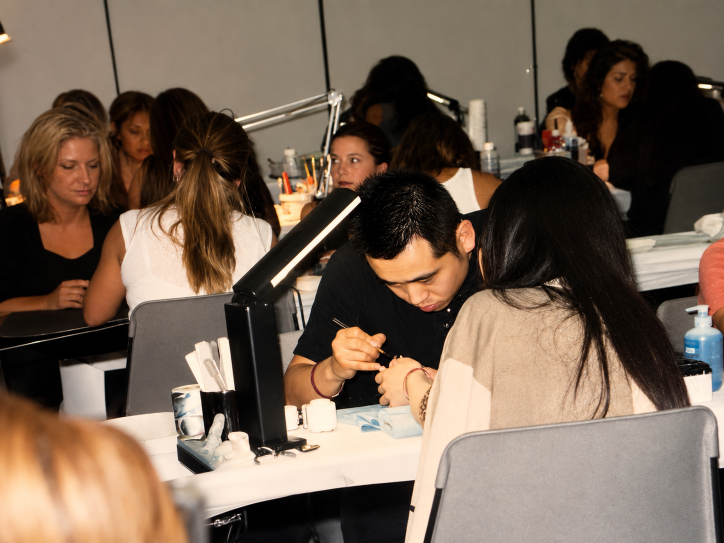 Competing at the Nail Olympics in Las Vegas