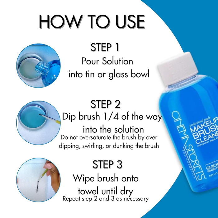 Cinema Secrets - Makeup Brush Cleaner 4oz