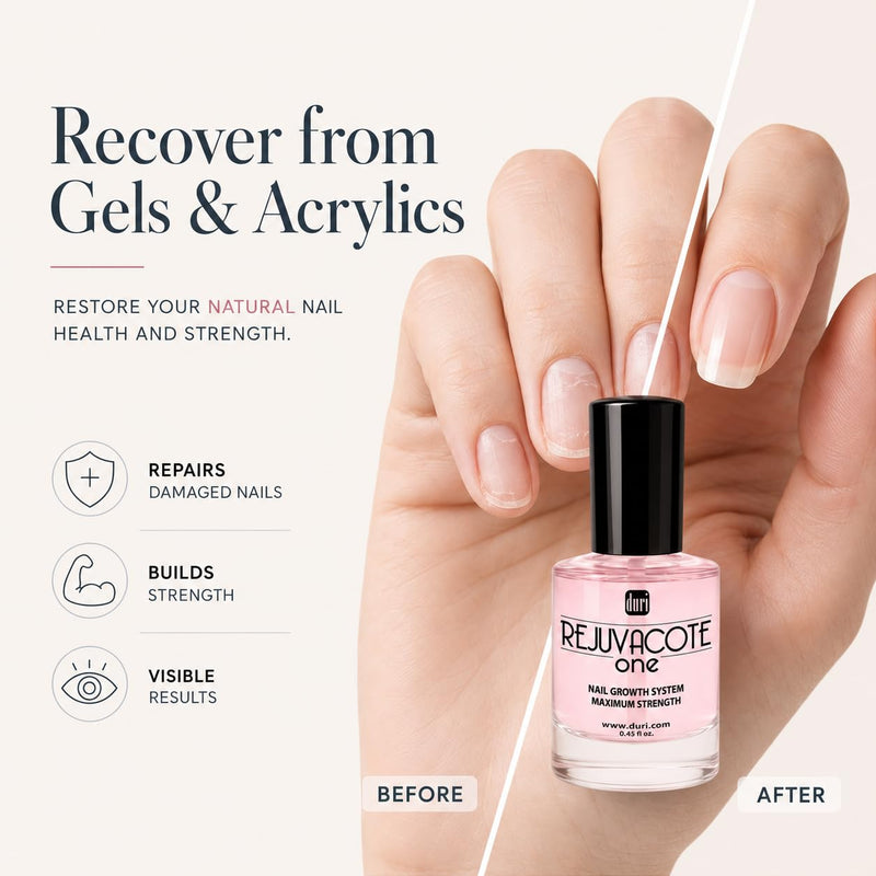 Duri - Rejuvacote 1 Nail Growth System 0.45 floz (2 Packs)