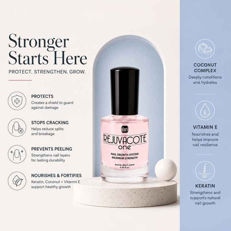 Duri - Rejuvacote 1 Nail Growth System 0.45 floz (2 Packs)