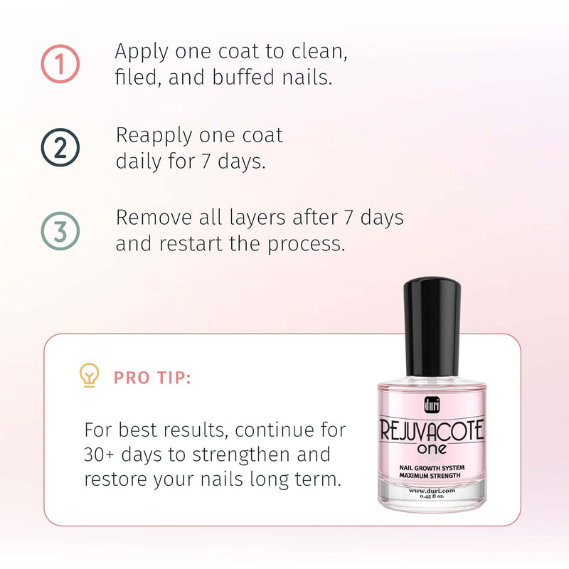 Duri - Rejuvacote 1 Nail Growth System 0.45 oz (6 Pack)