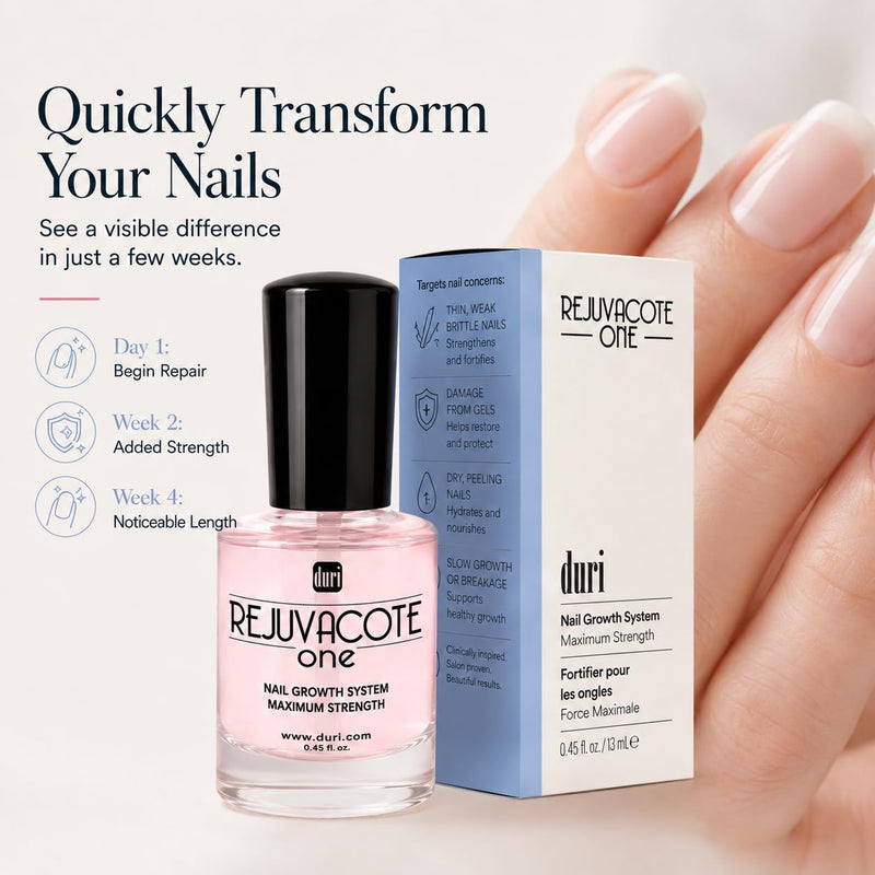 Duri - Rejuvacote 1 Nail Growth System 0.45 floz (2 Packs)