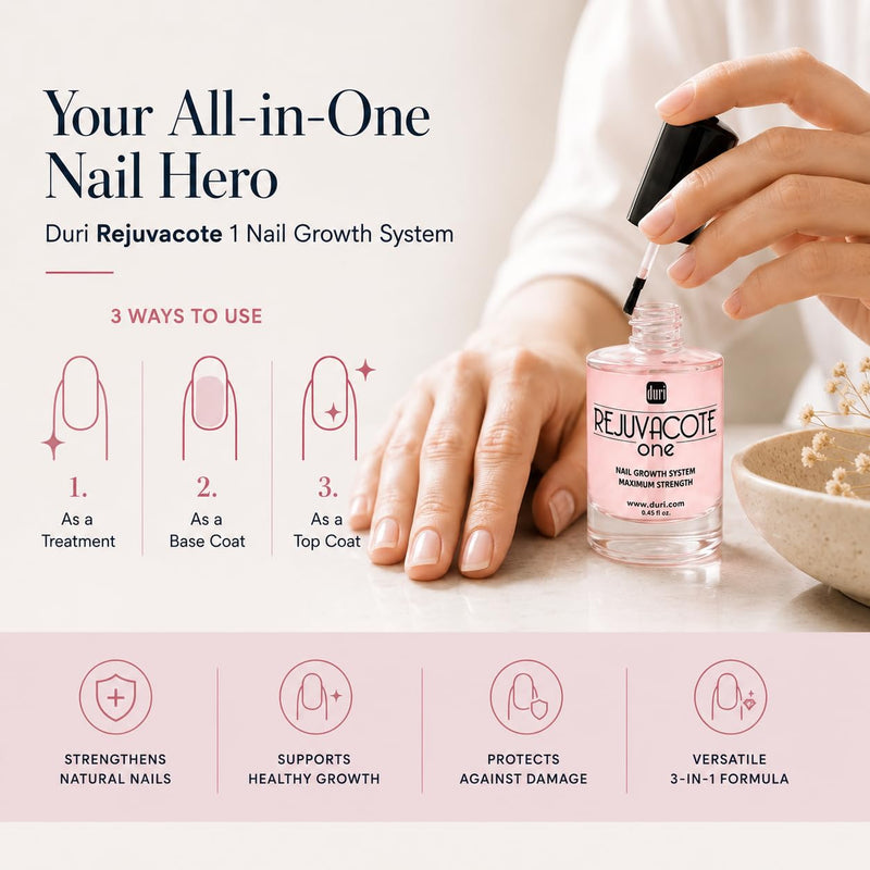 Duri - Rejuvacote 1 Nail Growth System 0.45 floz (2 Packs)