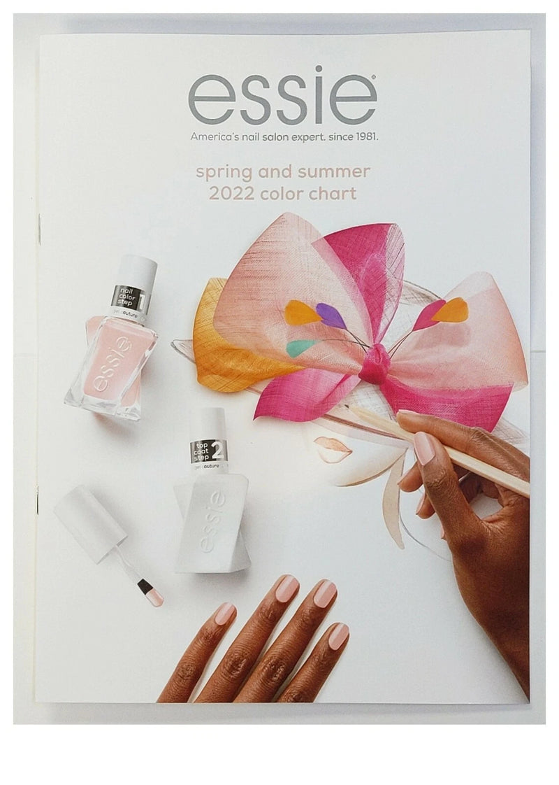 essie 2022 Spring and Summer Color Chart Book