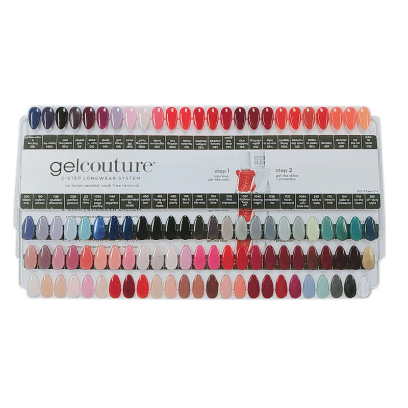 Essie Gel Couture - Color Swatch / Color Chart / Color Sample