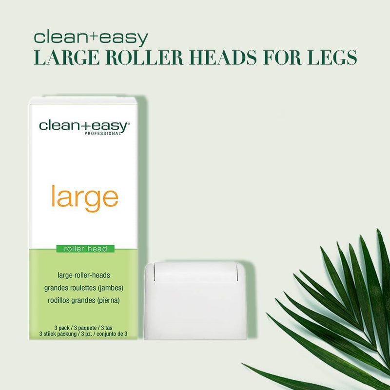 Clean + Easy - Large Roller Heads 3 Roller (2 Pack)
