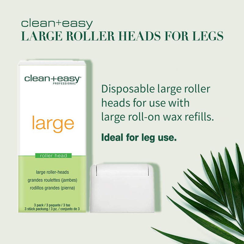 Clean + Easy - Large Roller Heads 3 Roller (2 Pack)