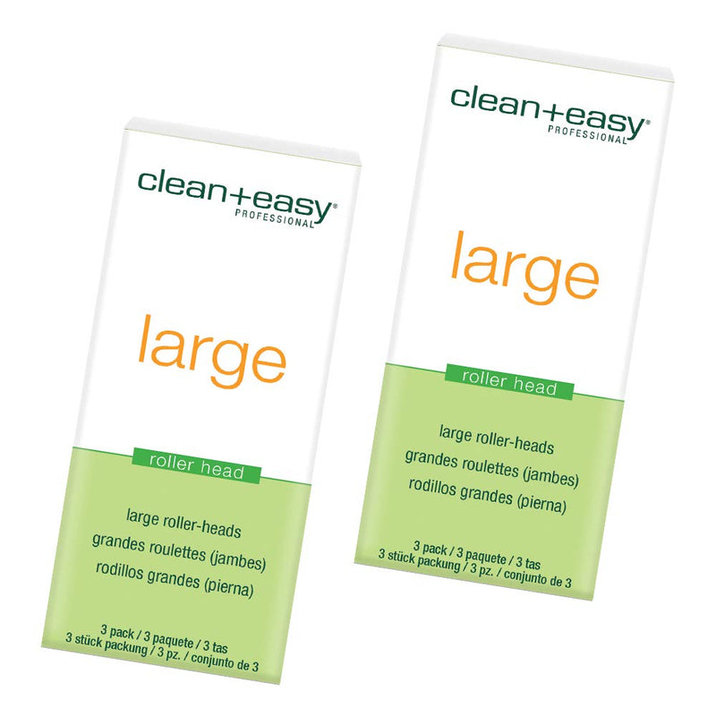 Clean + Easy - Large Roller Heads 3 Roller (2 Pack)