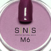 SNS Dip Powder M06 Maroon 5 1 oz SNS professional dipping powder image 2
