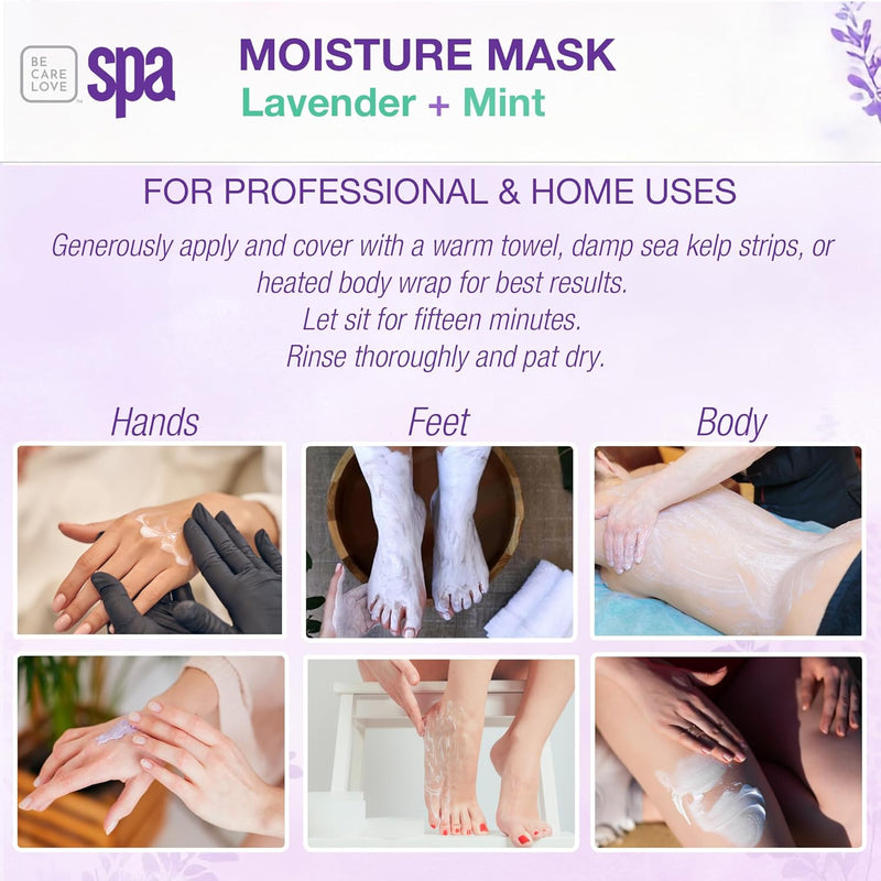 BCL SPA - Mascarilla hidratante - Lavanda + Menta 128 oz (Copia)