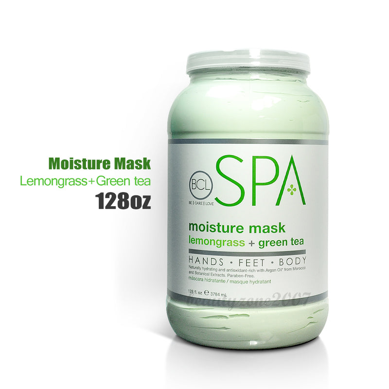 BCL SPA - Mascarilla Hidratante - Hierba Limón + Té Verde 3.8 litros