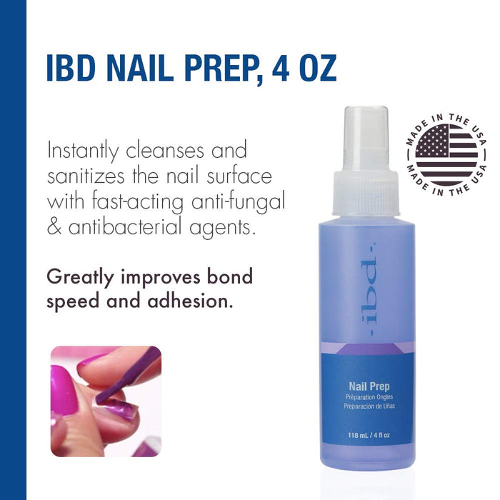 ibd - Nail Prep - Cleanses & Sanitizes 4 oz