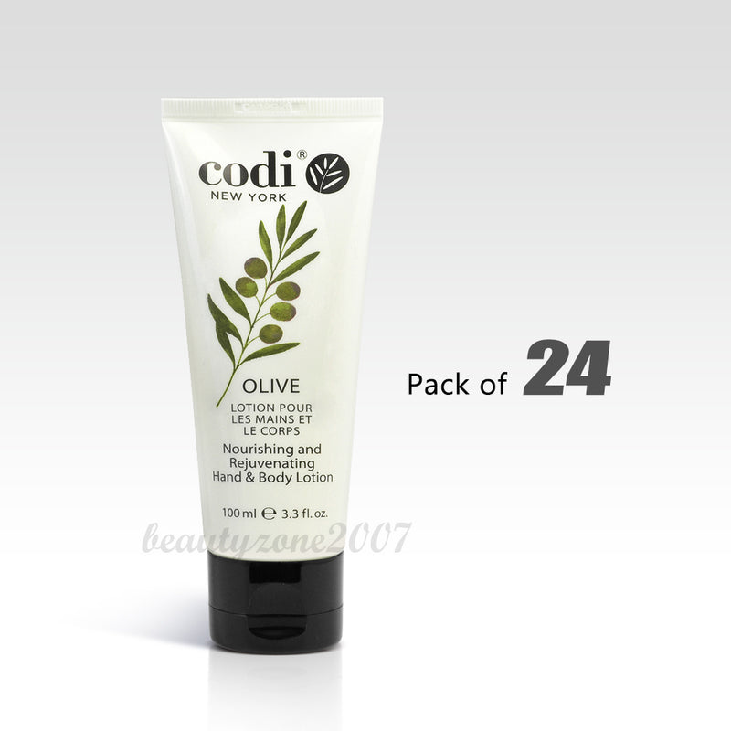 Codi - Loción para manos y cuerpo - Oliva 100 ml (Paquete de 24)
