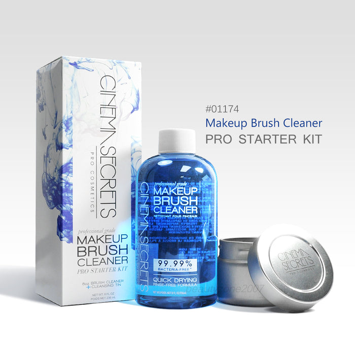 Cinema Secrets - Starter Kit Brush Cleaner 8oz with Tin