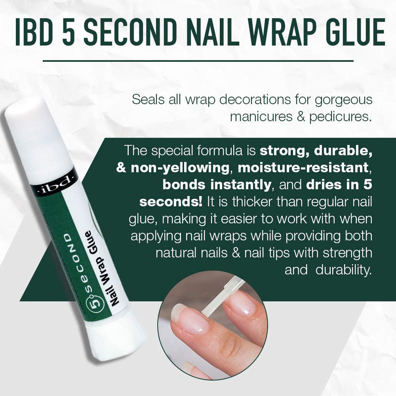 IBD - 5-Second - Professional Nail Glue (3 Pack)