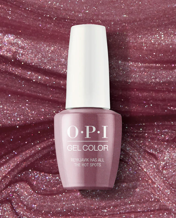 OPI GelColor GC I63 Reykjavik Has All The Hot Spots 0.5oz