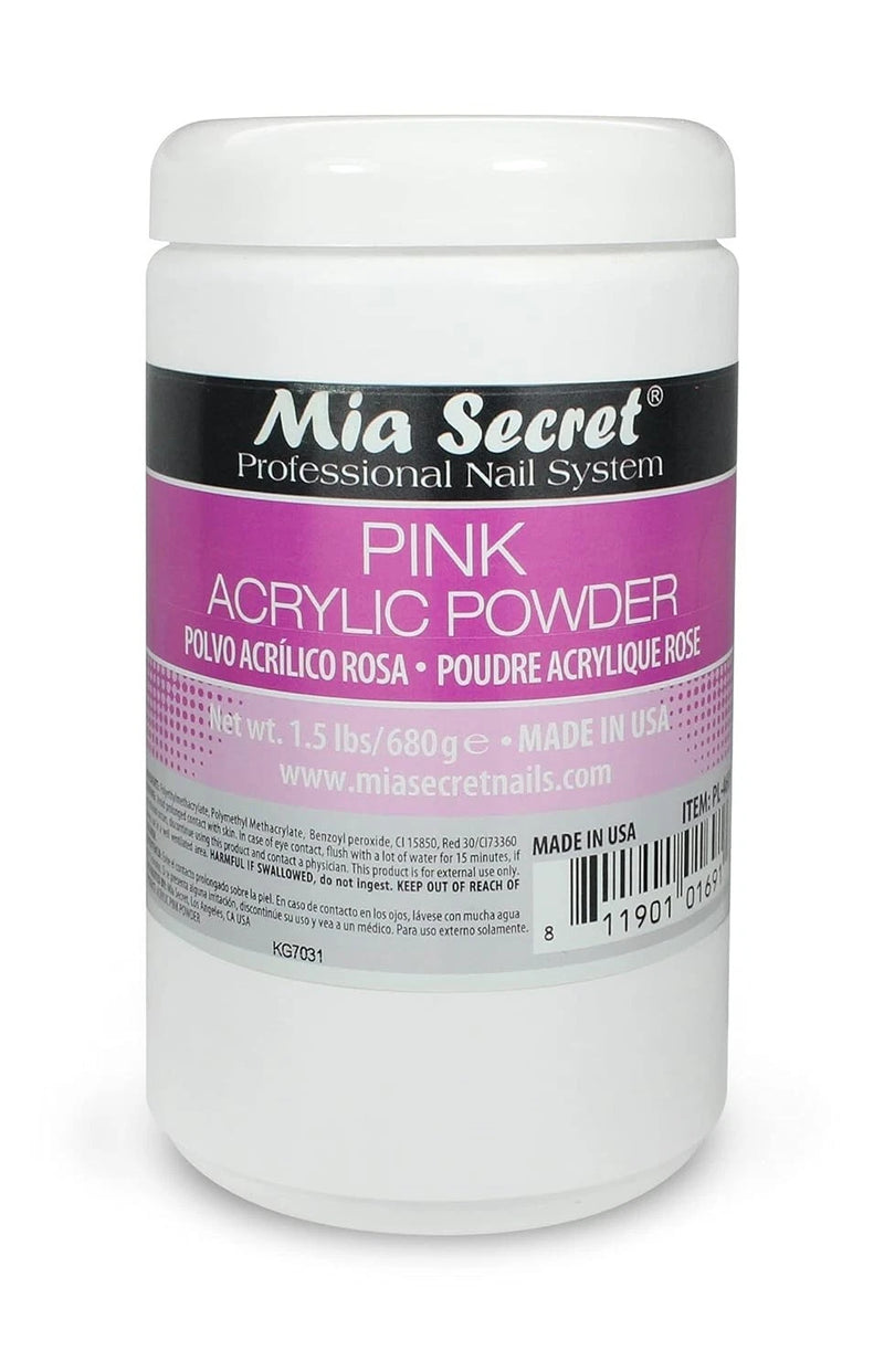 Polvo acrílico Mia Secret - Rosa 1.5 libras