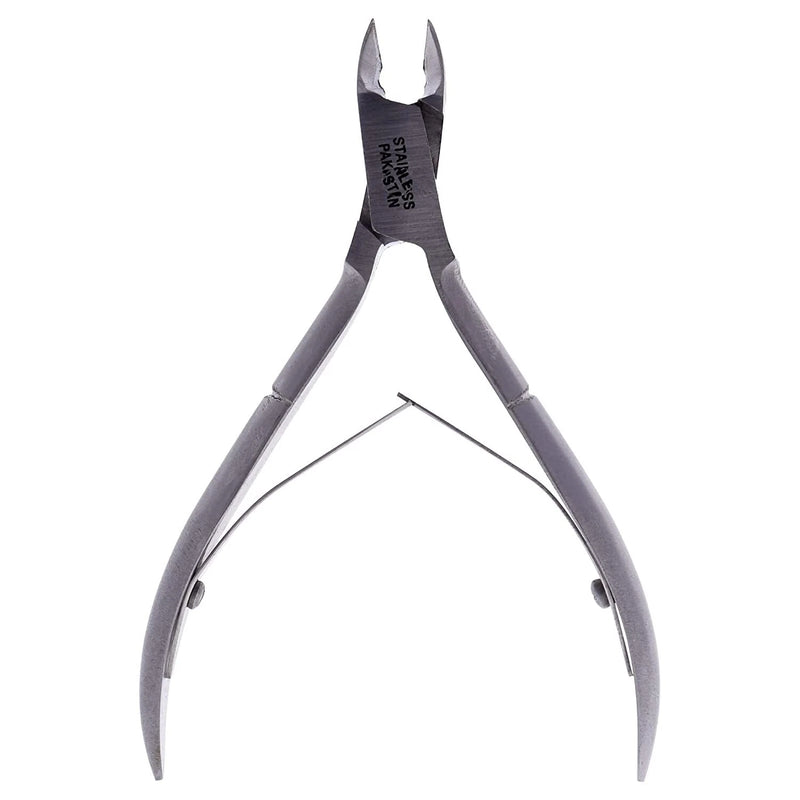 Satin Edge SE2001 Cuticle Nipper Double Spring Half Jaw 4 Inch