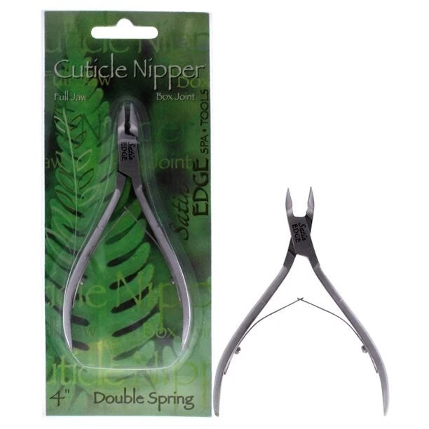Satin Edge SE2000 Cuticle Nipper Double Spring Full Jaw 4 Inch