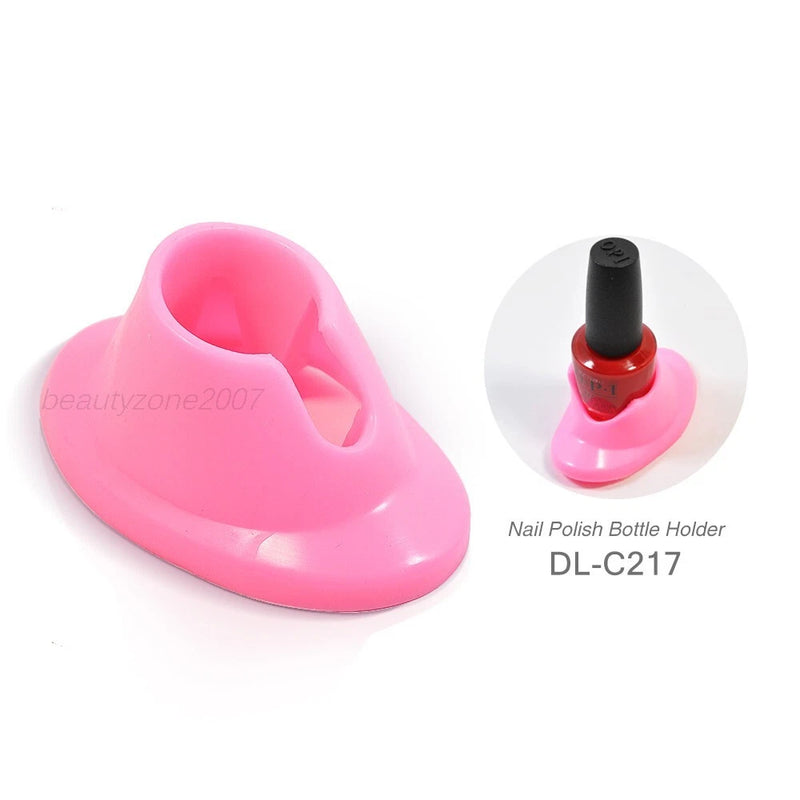 DL Professional - Soporte para frascos de esmalte de uñas C217, color rosa