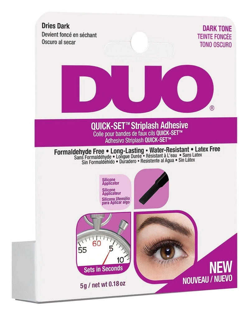 DUO Quick Set Striplash Adhesive Dark Tone 0.18 oz #67582