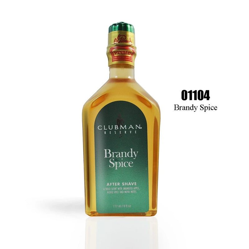 Clubman Pinaud - Loción para después del afeitado Reserve Brandy Spice 177 ml