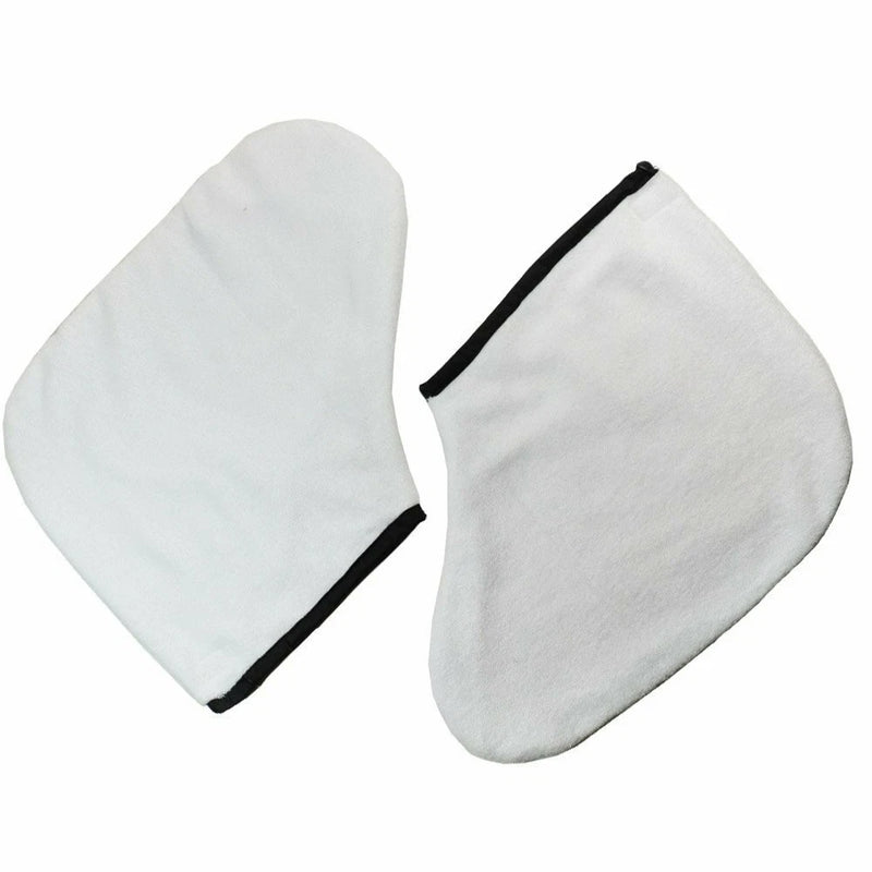 DL Professional - Patucos de felpa para pedicura con parafina C130 (1 par)