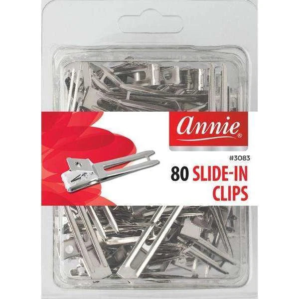 Annie #3083 Slide In Steel Clips 80 Pcs