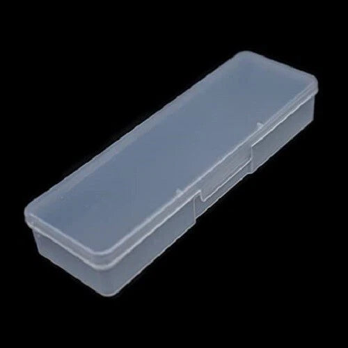 DL Professional - C89 Caja de almacenamiento transparente para herramientas de manicura/pedicura, tamaño pequeño